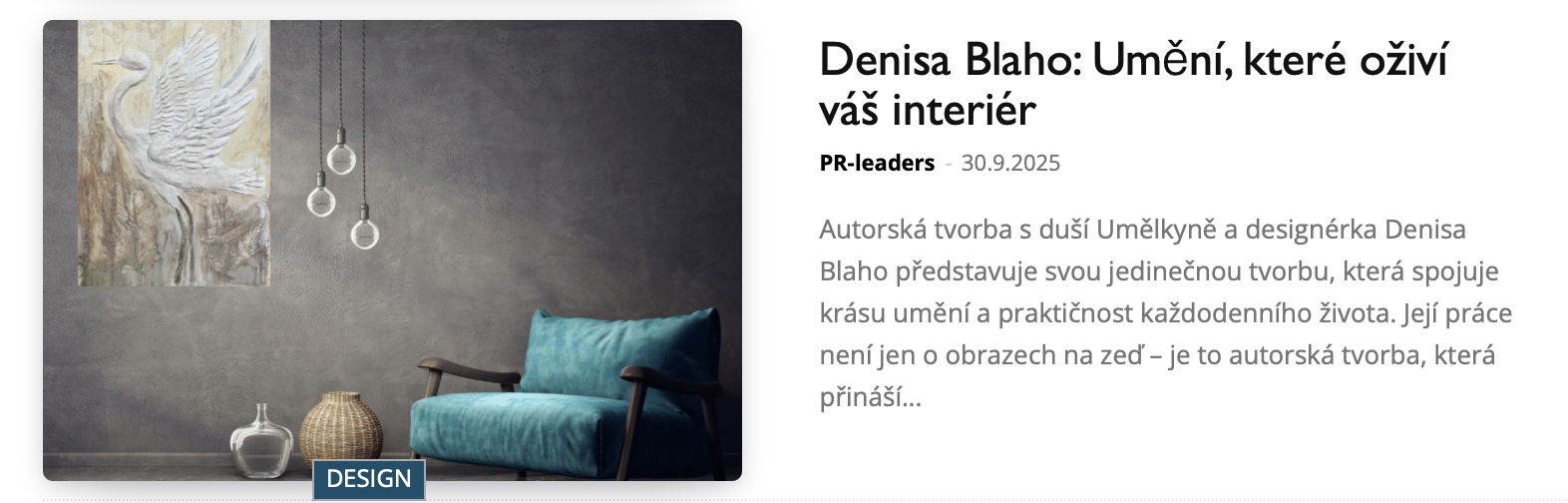 LivingHome Denisa Blaho